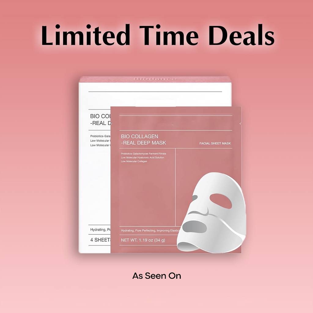 Collagen RealDeep Mask ✨ Instant glass skin that lasts 7 days