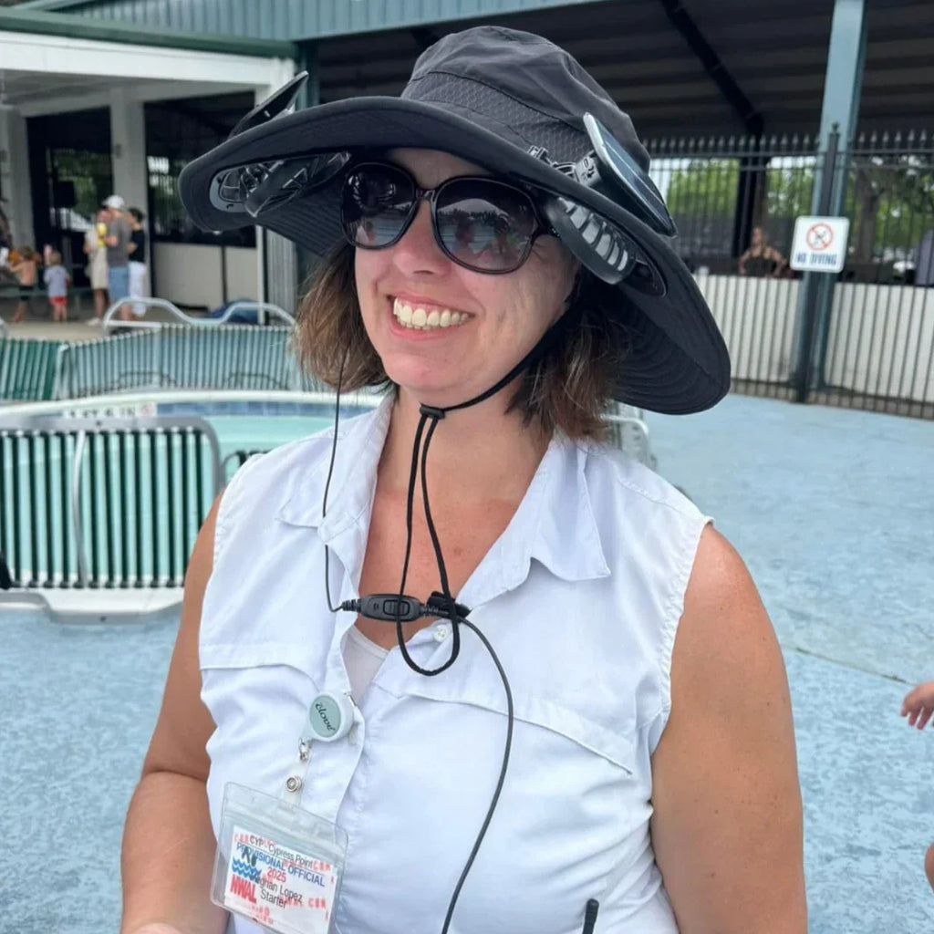 😎 Solar-Powered Cooling Hat 🌞Keeps You Chill❄️