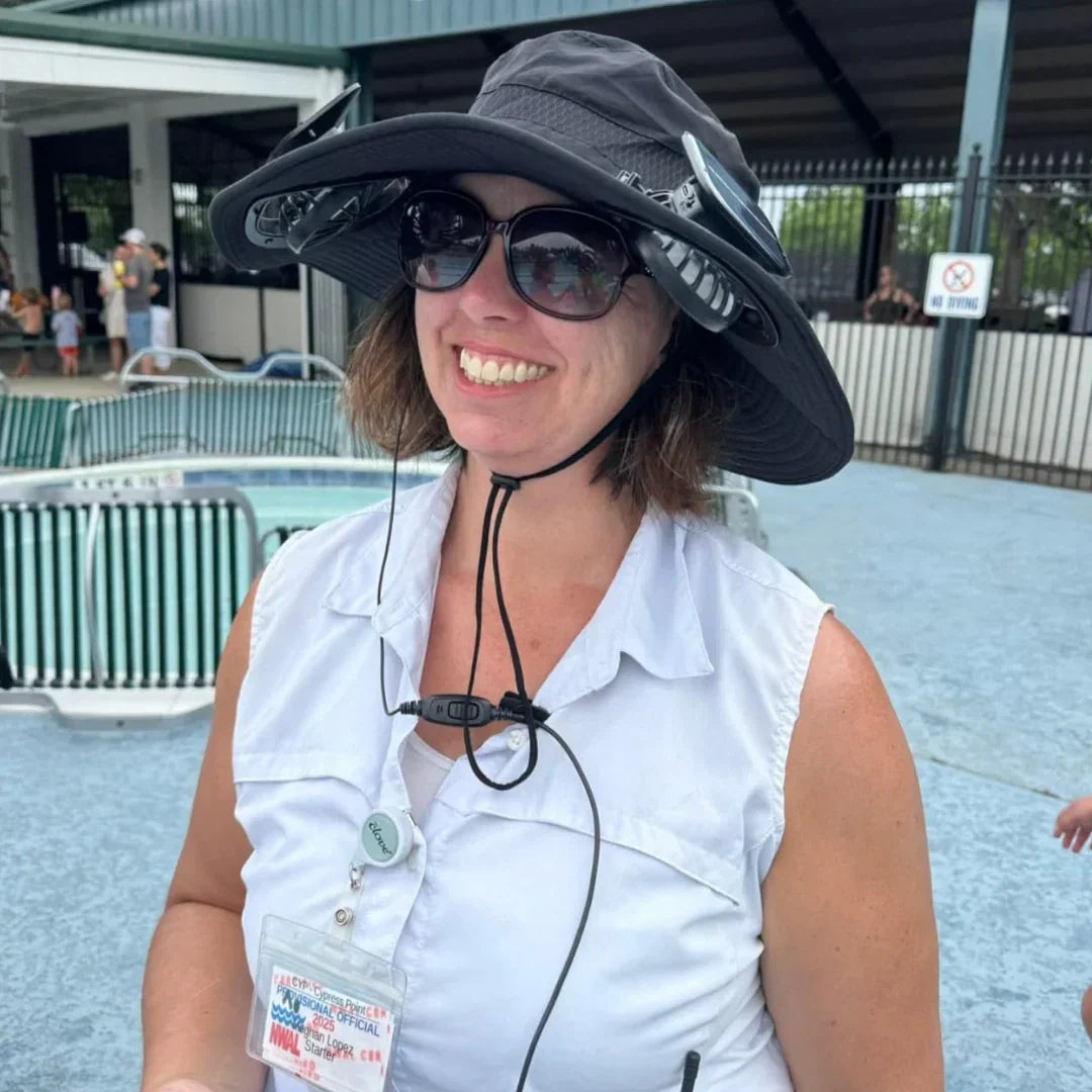 😎 Solar-Powered Cooling Hat 🌞Keeps You Chill❄️