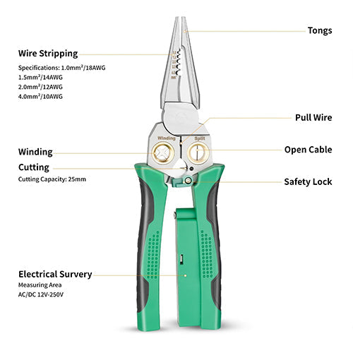 🛠️New multifunctional electrician pliers