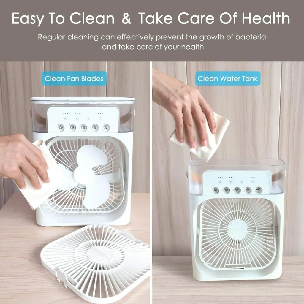 ❄️ 3-in-1 Portable Air Cooler Fan