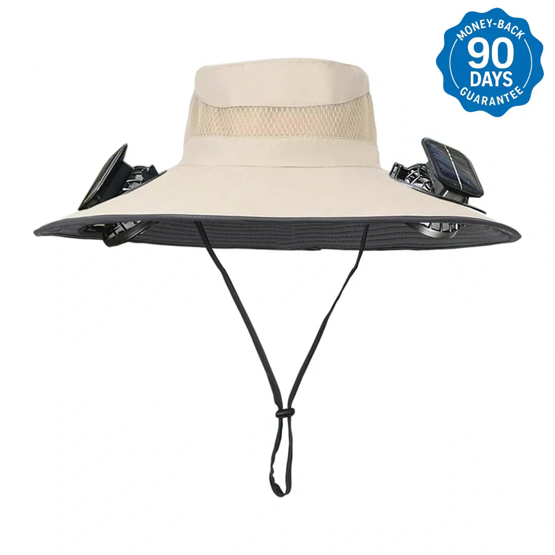😎 Solar-Powered Cooling Hat 🌞Keeps You Chill❄️