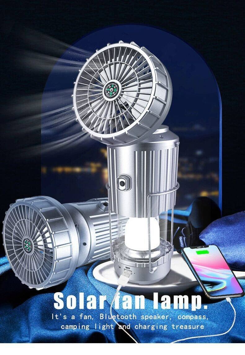 🔥Last day 49% off🔥5-In-1 Portable LED Camping Lantern With Fan