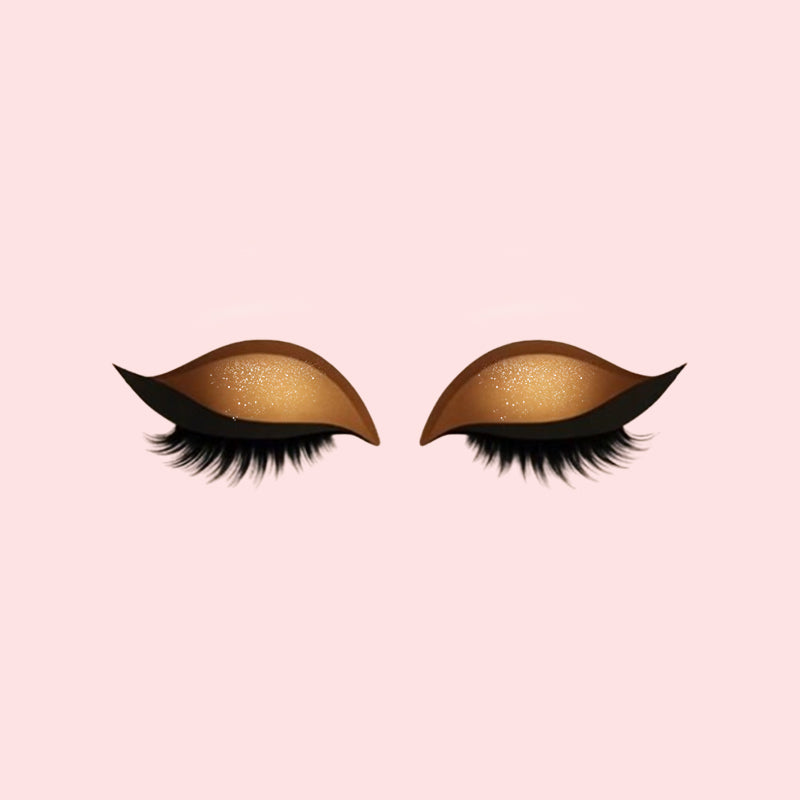 Lazy Eye Shadow Eyelash Patch
