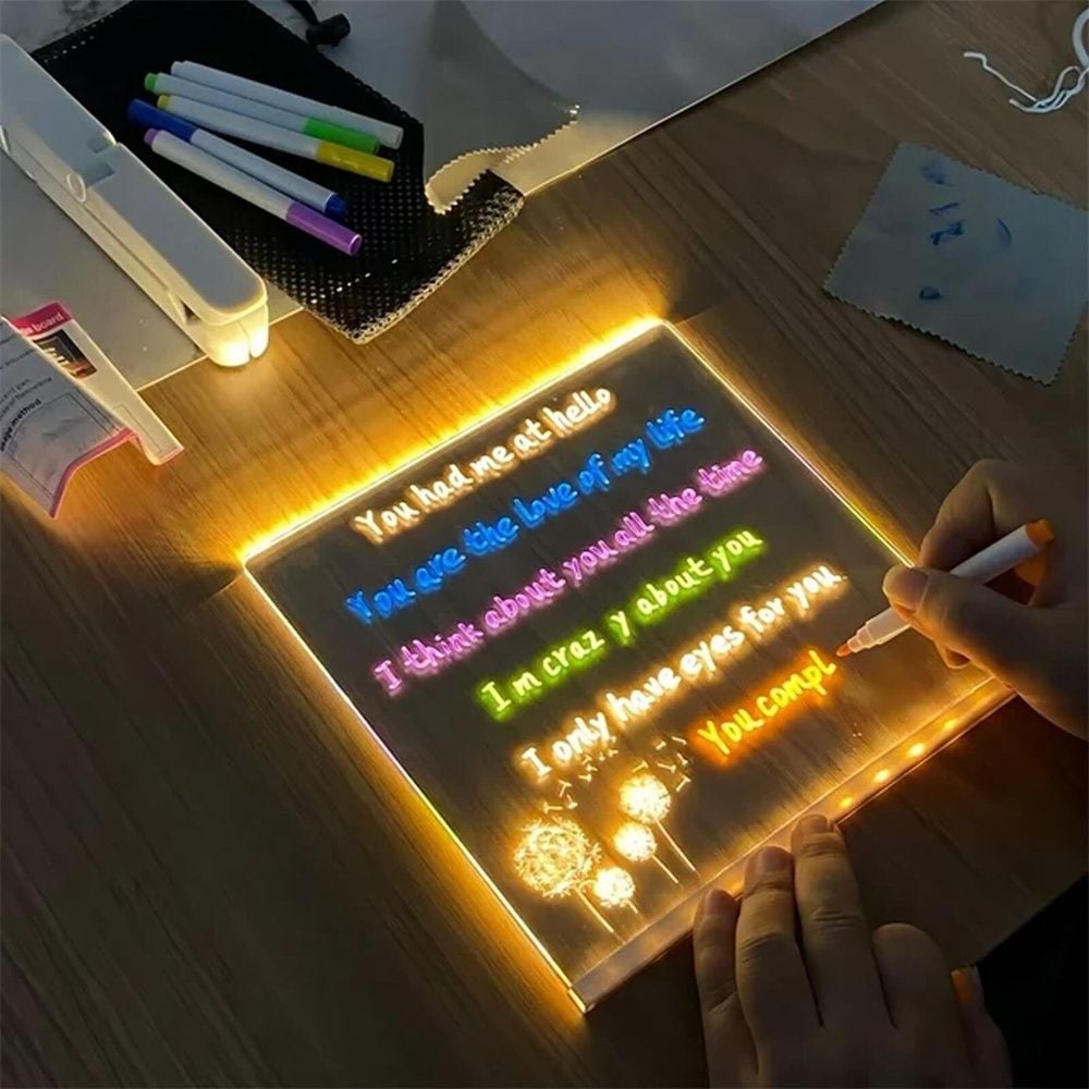 ✨LED Note Board with Colors🎨