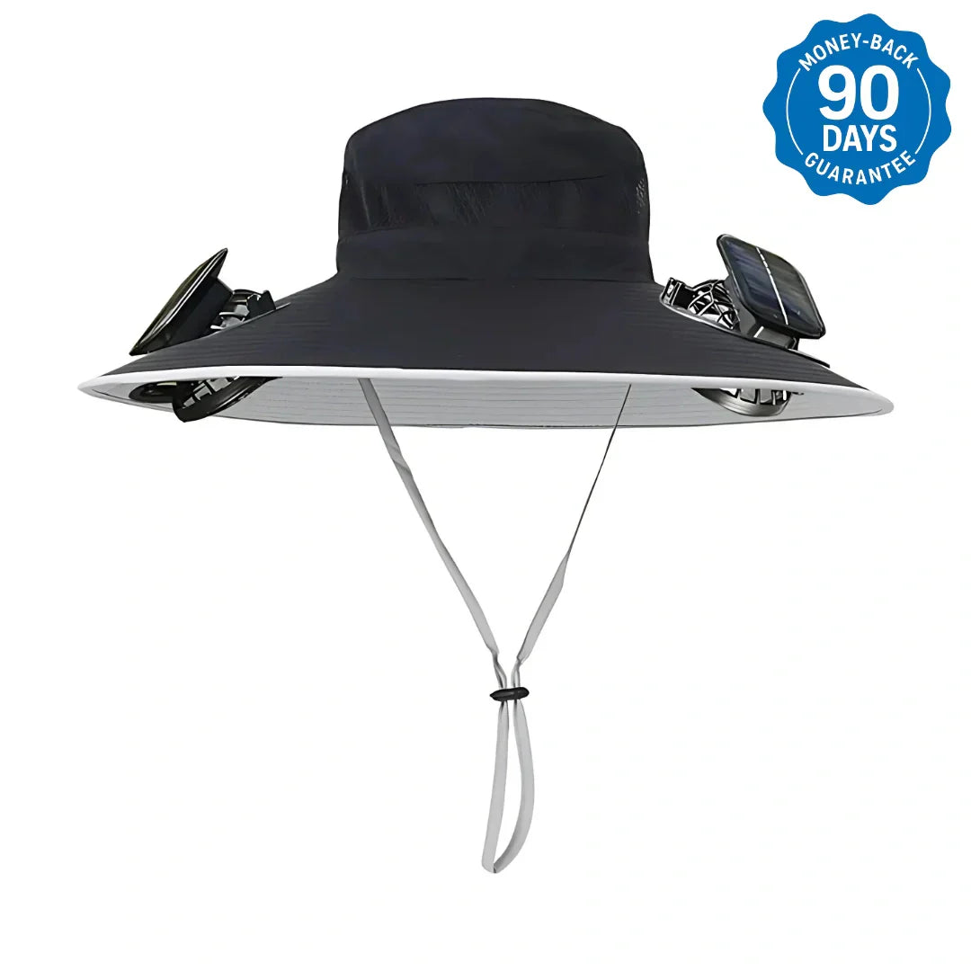 😎 Solar-Powered Cooling Hat 🌞Keeps You Chill❄️