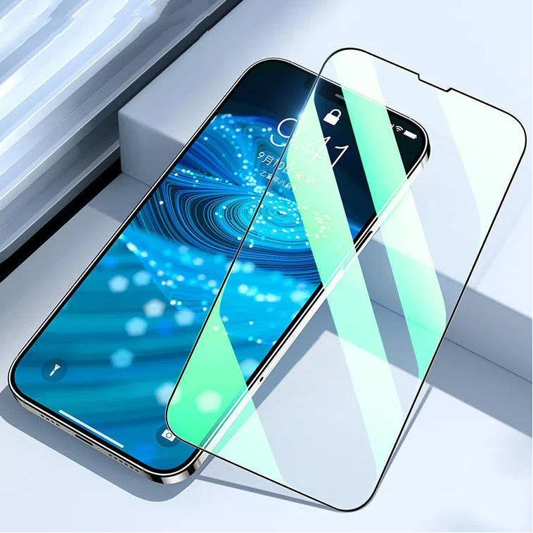 🔥100K+ SOLD! 📱2025 New Upgraded Screen Protector For iPhone-Automatic Dust Free Eco-Friendly Protection