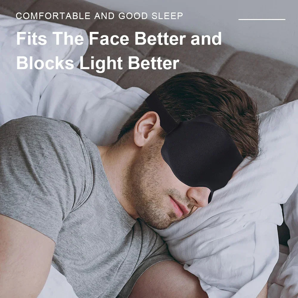 3D Light-Blocking Sleep Mask
