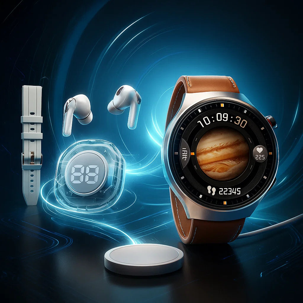 ⌚🎧FusionFit Pro Set - D21 watch4 SET