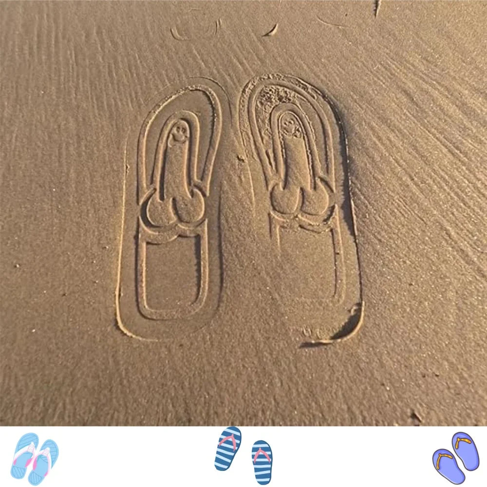 Fun Beach Flip Flops