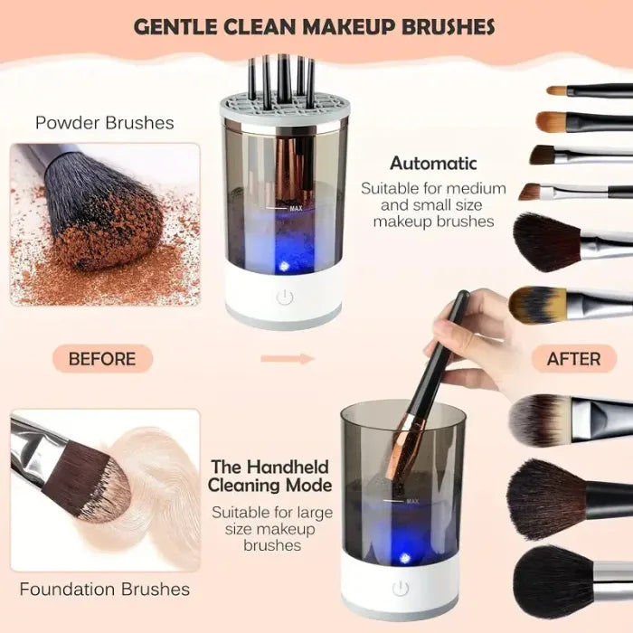 Automatic Makeup Brush Cleaner🔥ABS Material
